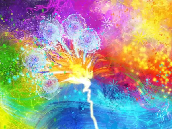 Splash - Experimental Painting