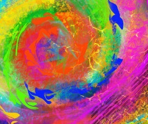 Wave - Experimental Painting