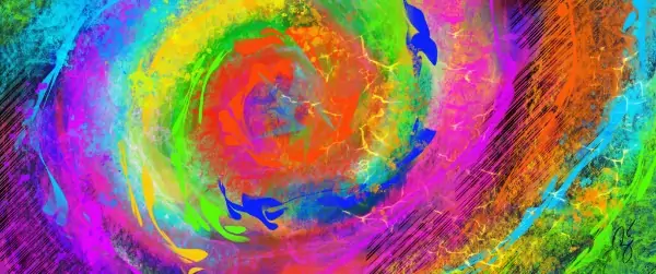 Wave - Experimental Painting