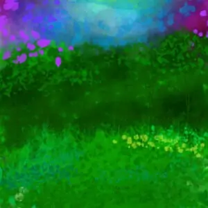 Leaf - Experimental Painting
